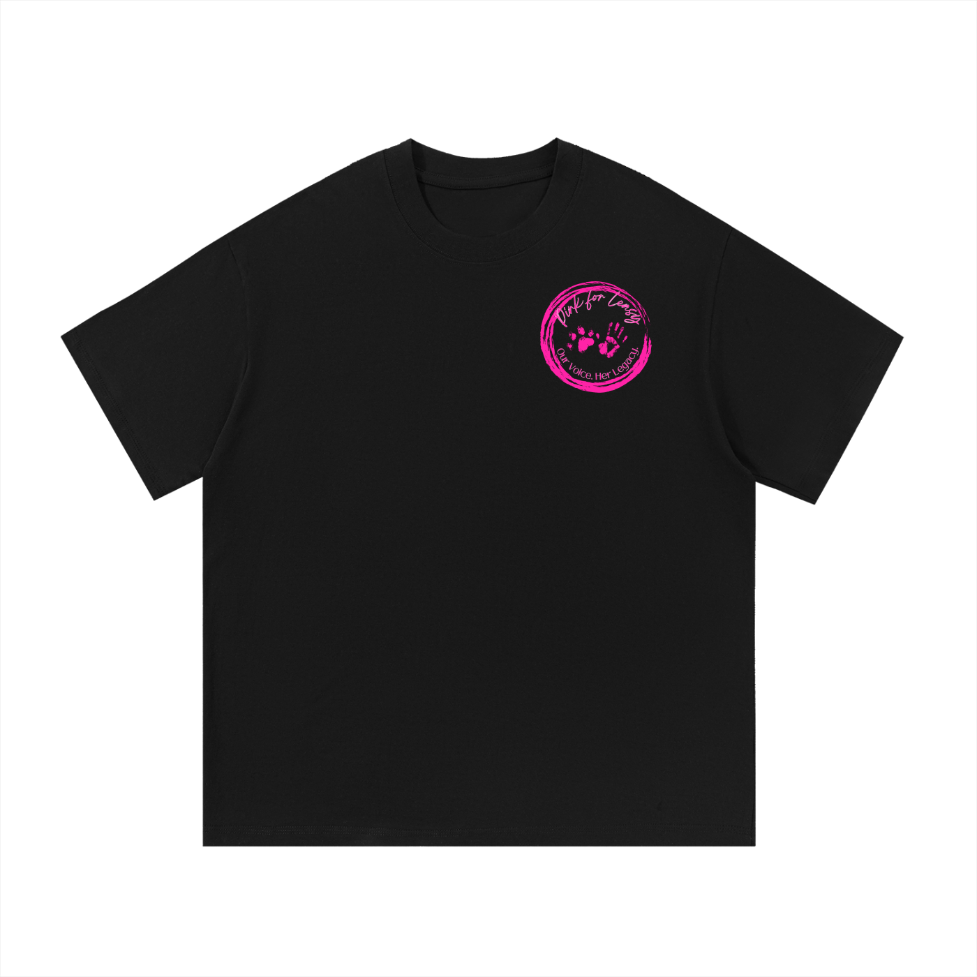Pink for Leasy Essential Cotton T-Shirt