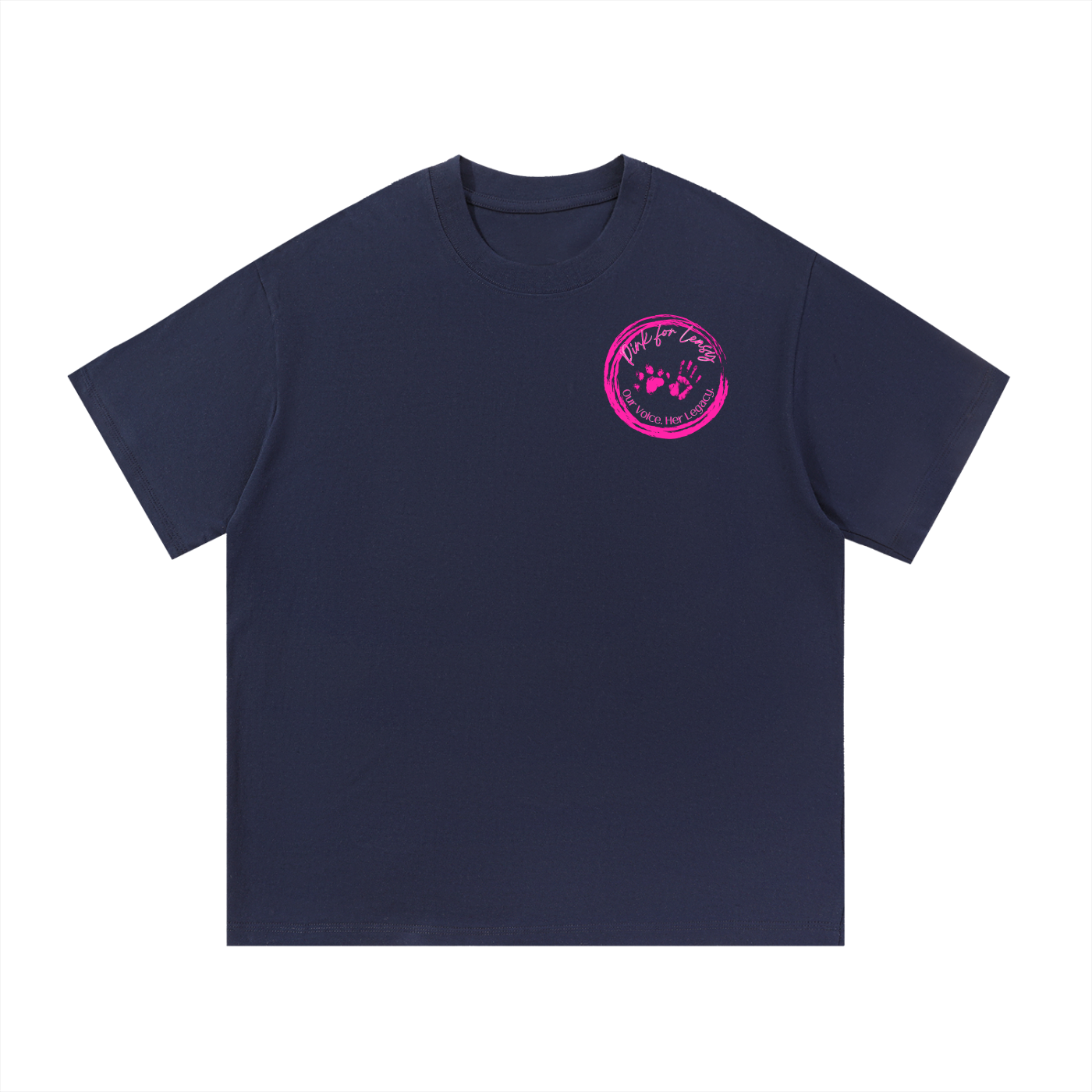 Pink for Leasy Essential Cotton T-Shirt