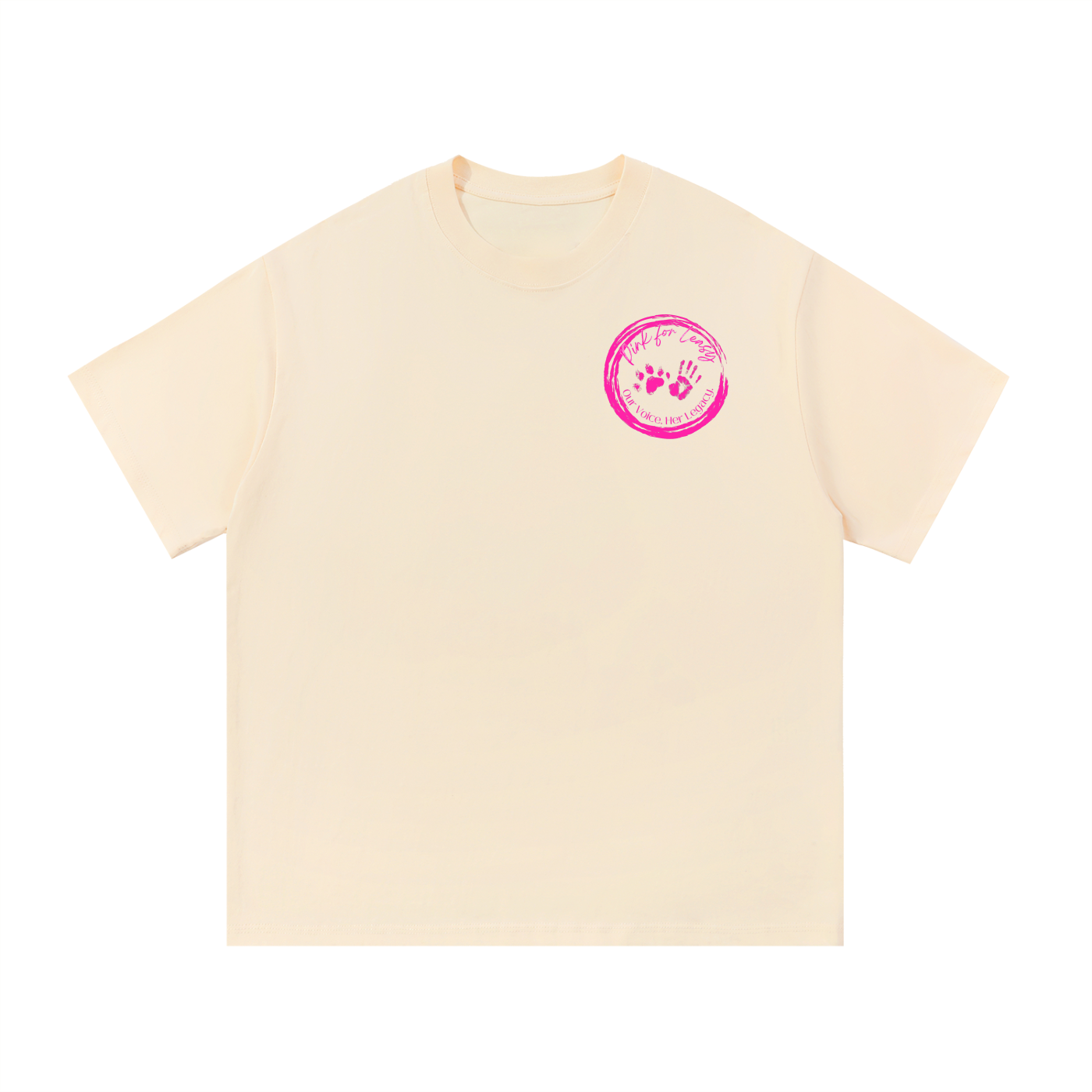 Pink for Leasy Essential Cotton T-Shirt