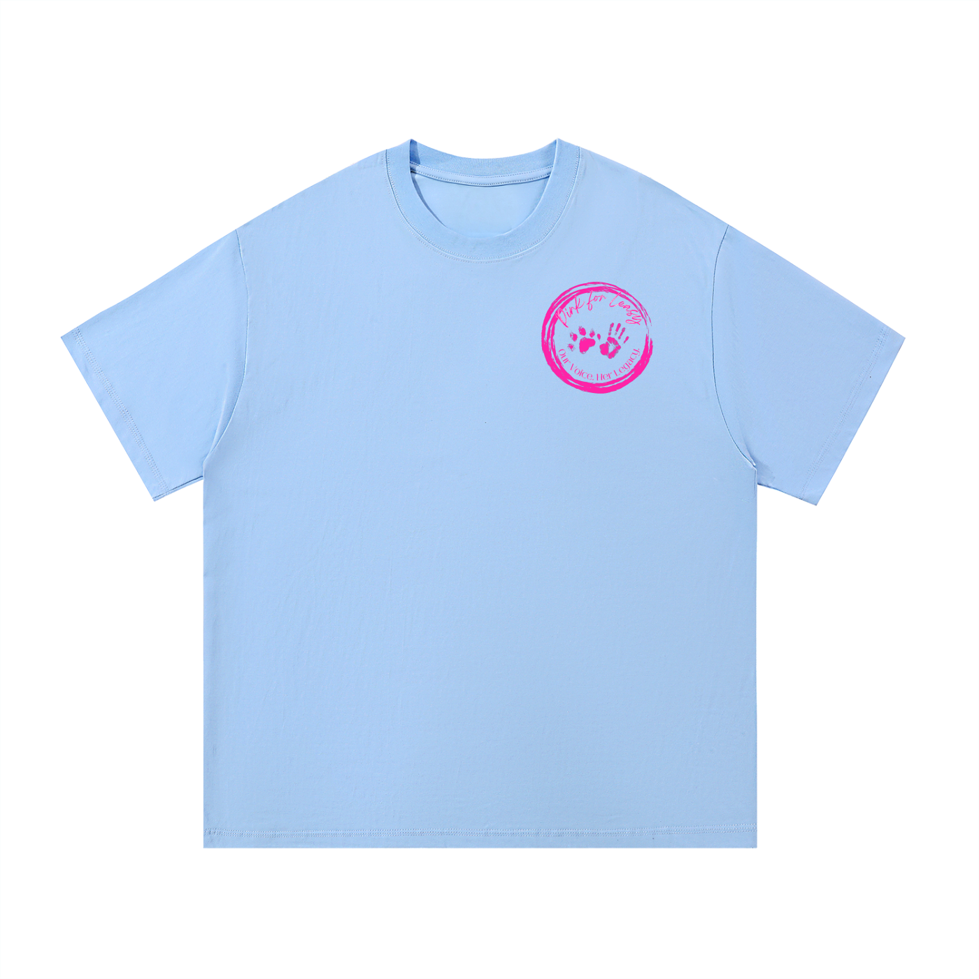 Pink for Leasy Essential Cotton T-Shirt