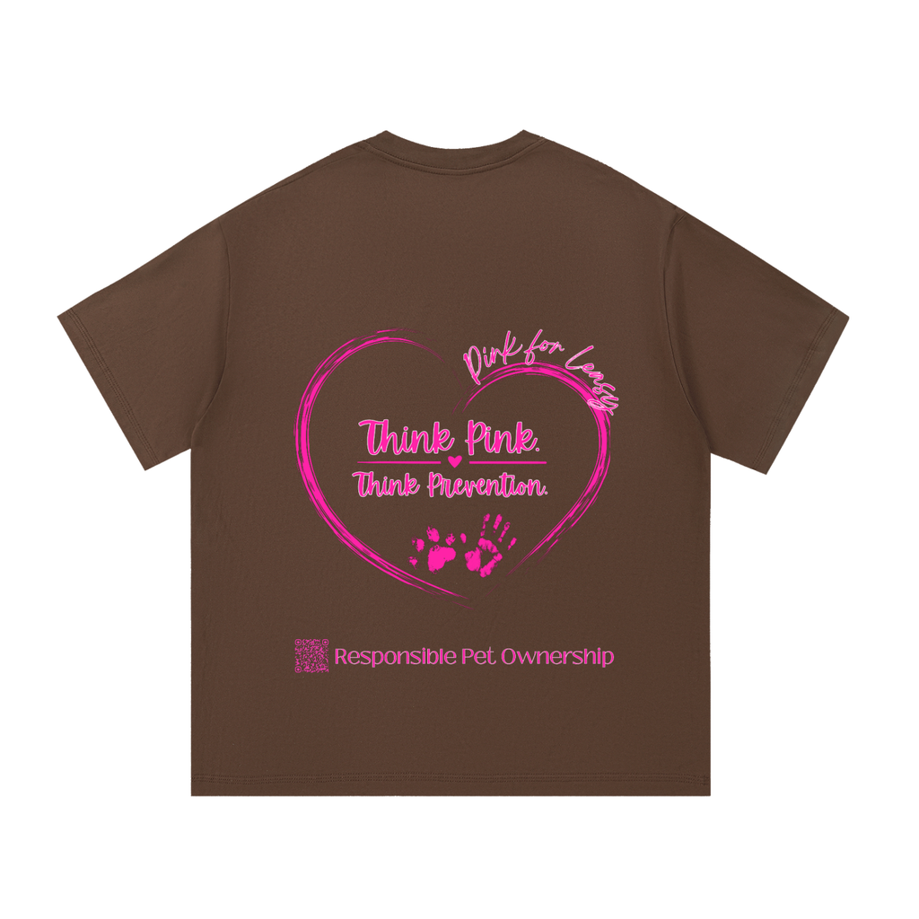 Pink for Leasy Essential Cotton T-Shirt