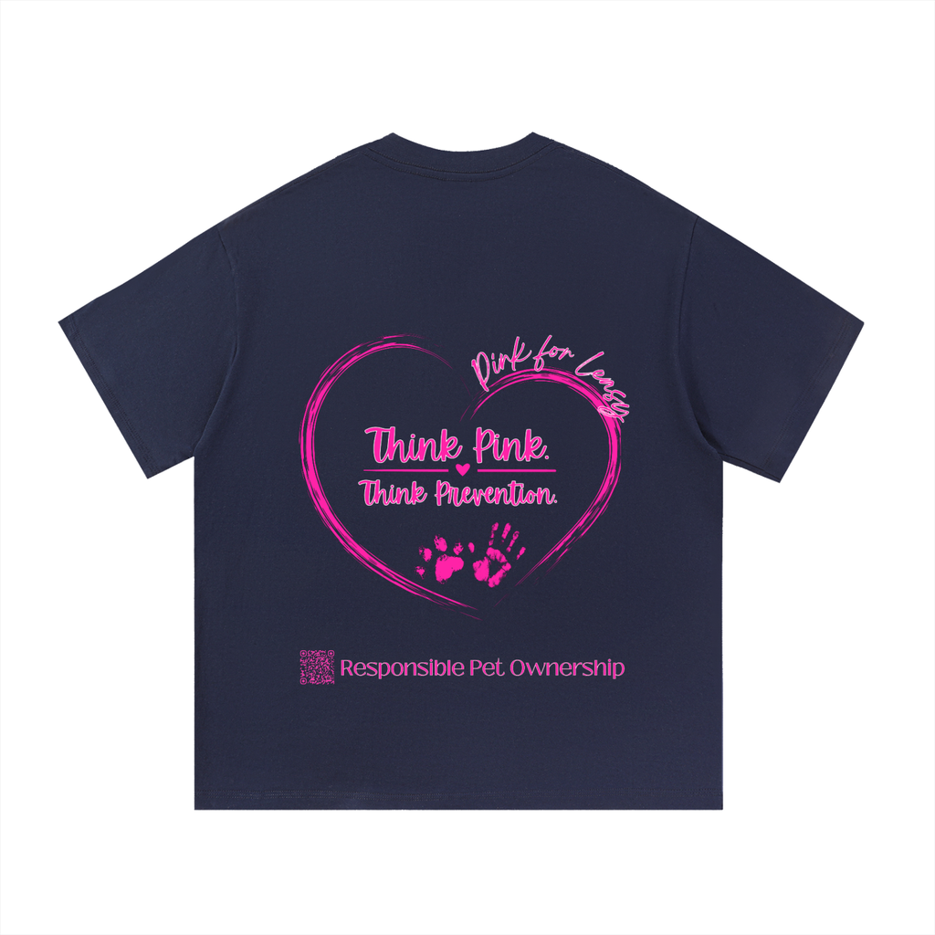 Pink for Leasy Essential Cotton T-Shirt