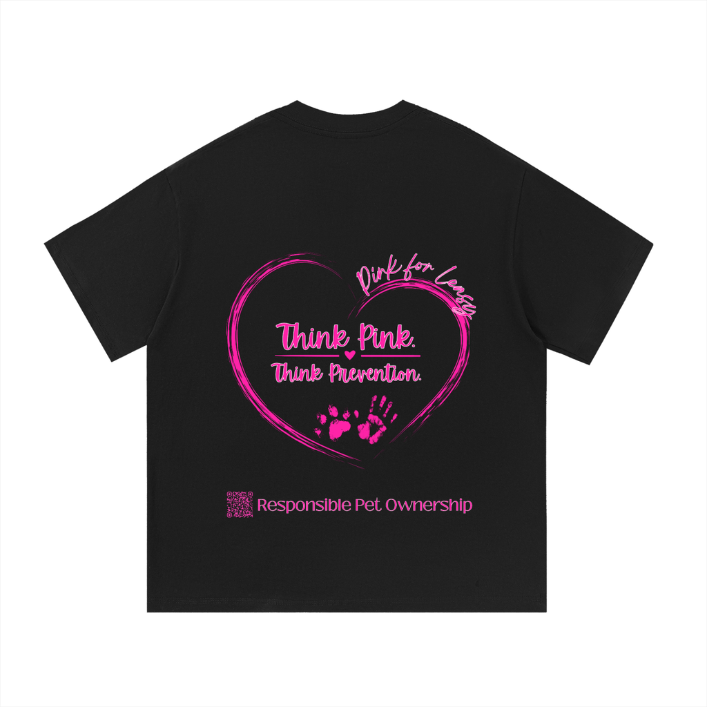 Pink for Leasy Essential Cotton T-Shirt