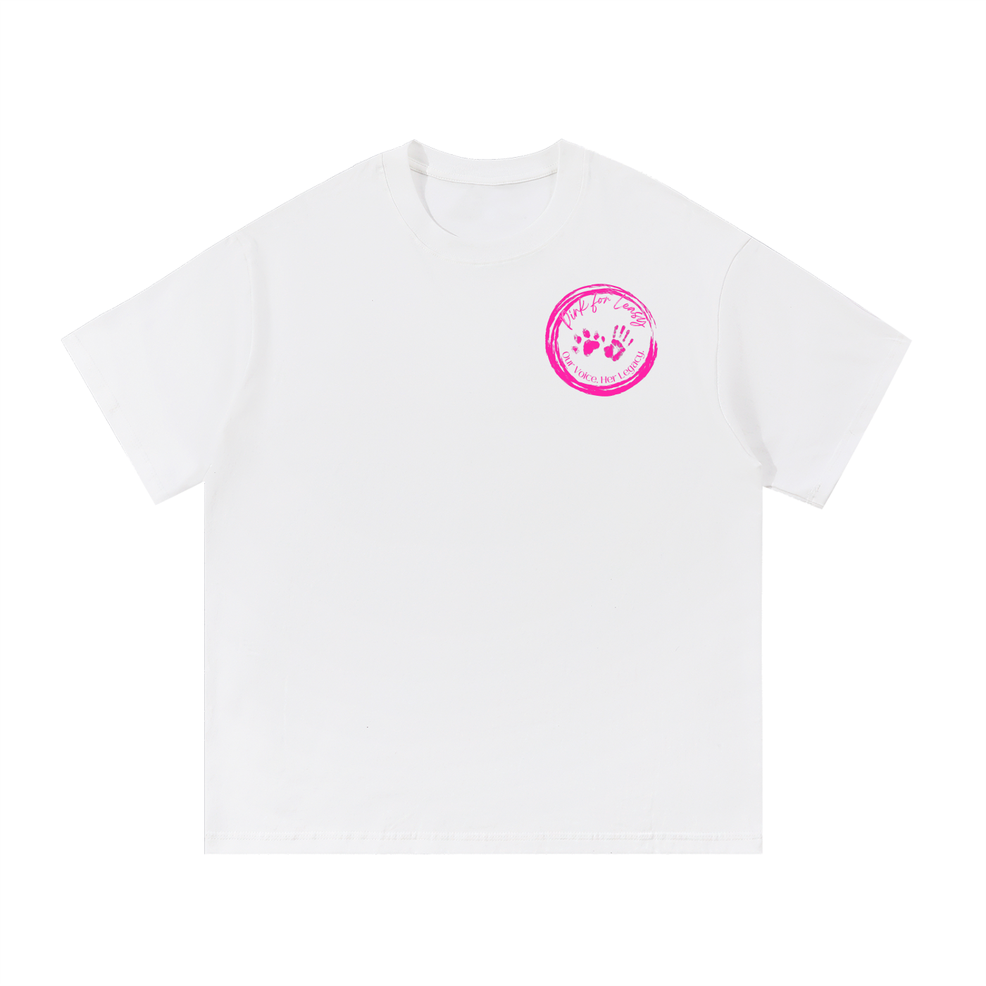Pink for Leasy Essential Cotton T-Shirt