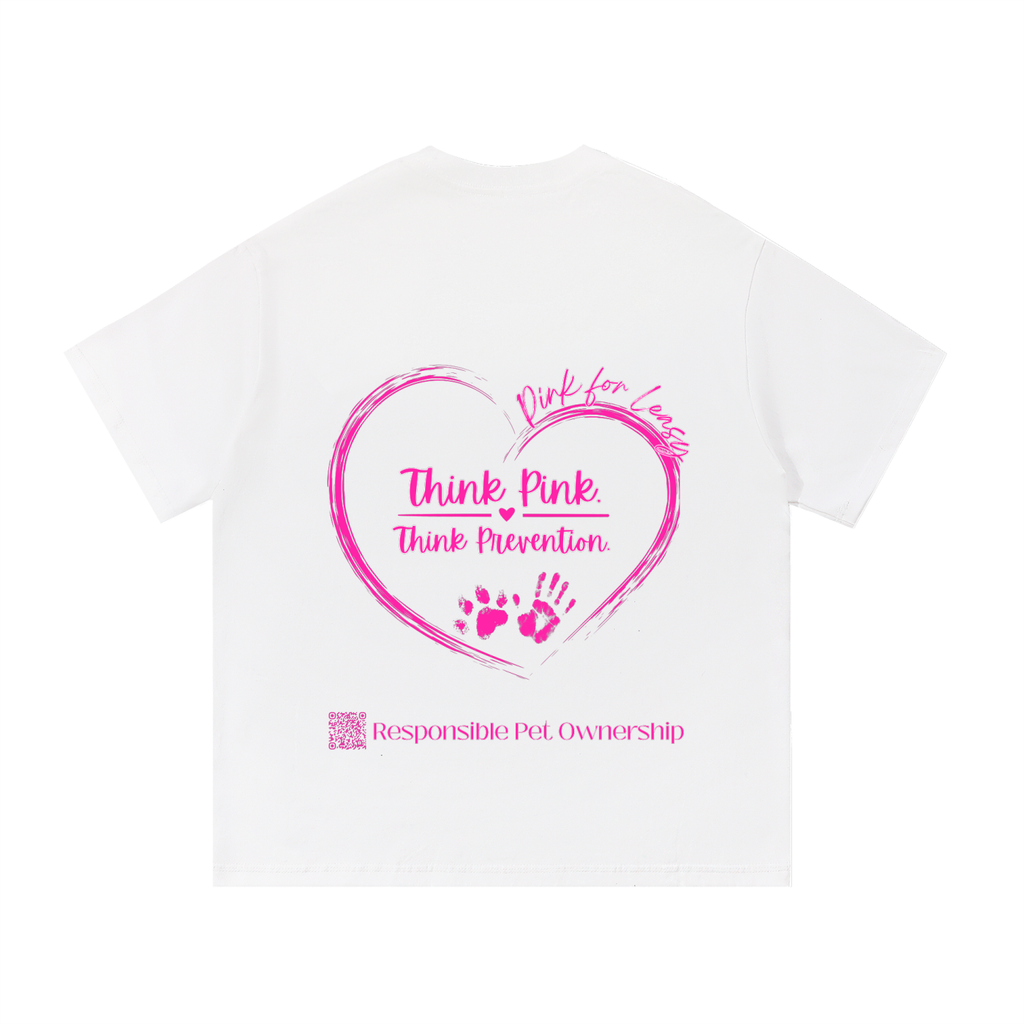 Pink for Leasy Essential Cotton T-Shirt