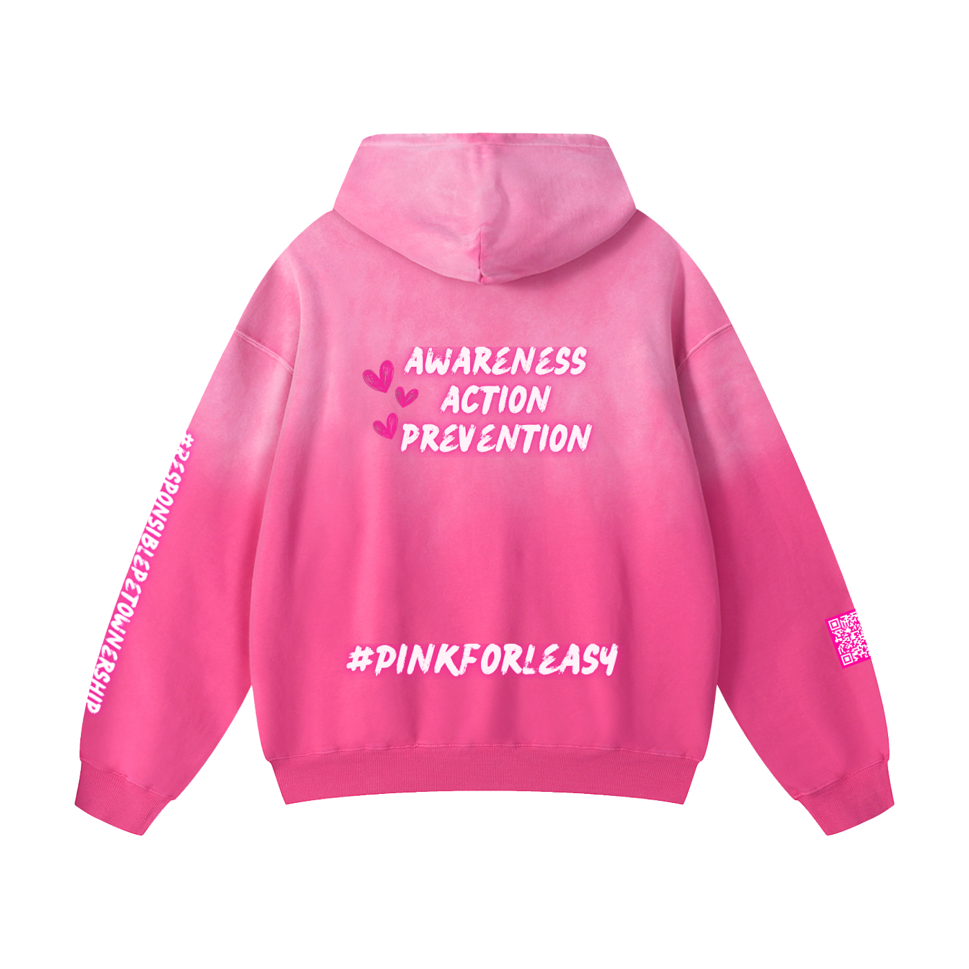 Our Voice. Her Legacy. Heavyweight Sunfade Oversized Hoodie