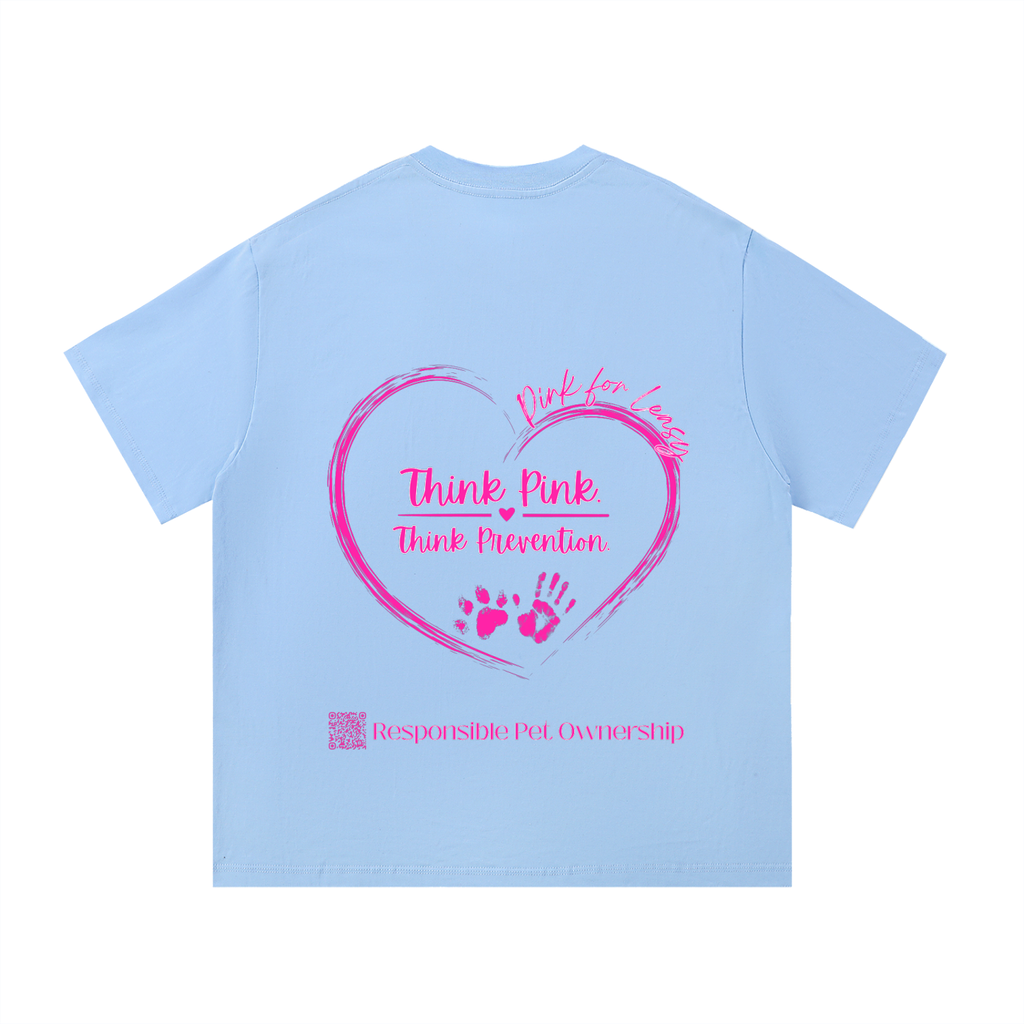 Pink for Leasy Essential Cotton T-Shirt