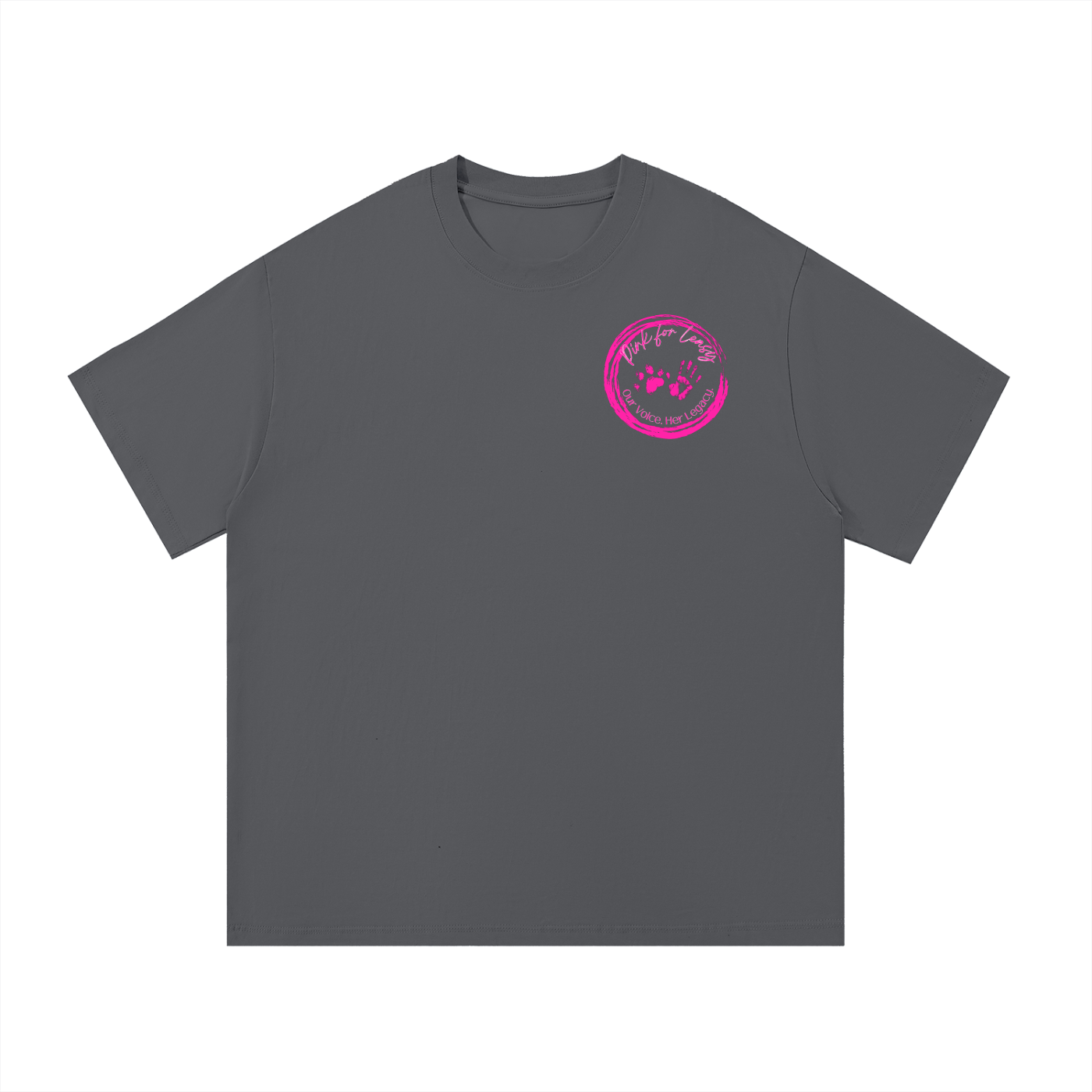 Pink for Leasy Essential Cotton T-Shirt
